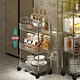 rolling storage cart with drawers