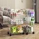 storage cart with wheels